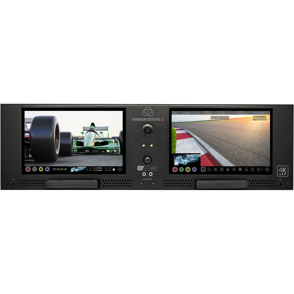 Atomos Shogun Studio II Rackmount 4K Dual Recorder & Monitor (3RU) - 8